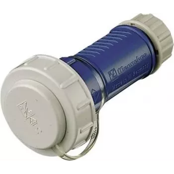 Konektor samica Schuko 10833 16A2P+E 230V DWD modrá (10833)