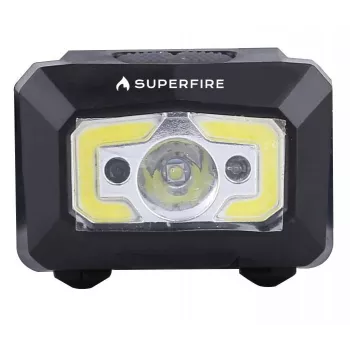 Čelovka Superfire X30, 340 lm, USB, 5 režimov, 130 m