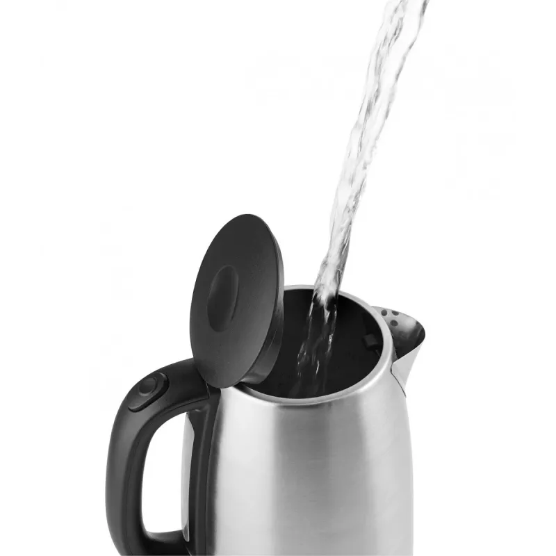 Elektrická rýchlovarná kanvica Concept Solution RK3260 — 1,7 l, 2200 W, nehrdzavejúca oceľ, bezšnúrová