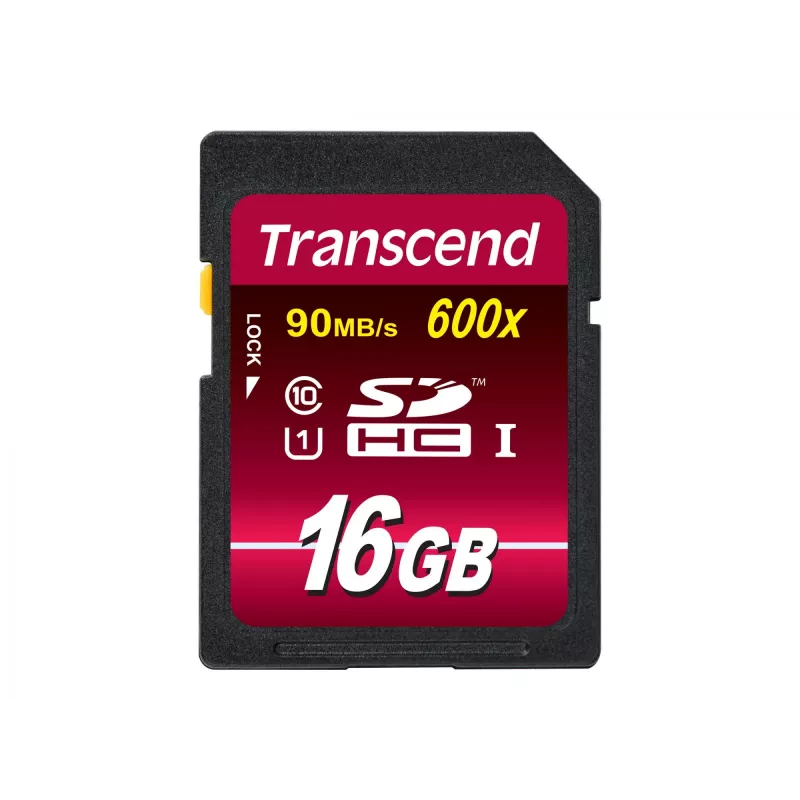 Flash pamäť Transcend 16GB SDHC Class 10 UHS-I 600x TS16GSDHC10U1