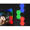 Vstavaný RGB LED panel TRACER Smart Hexagon Tracer 47256 Ambience TRAOSW47256