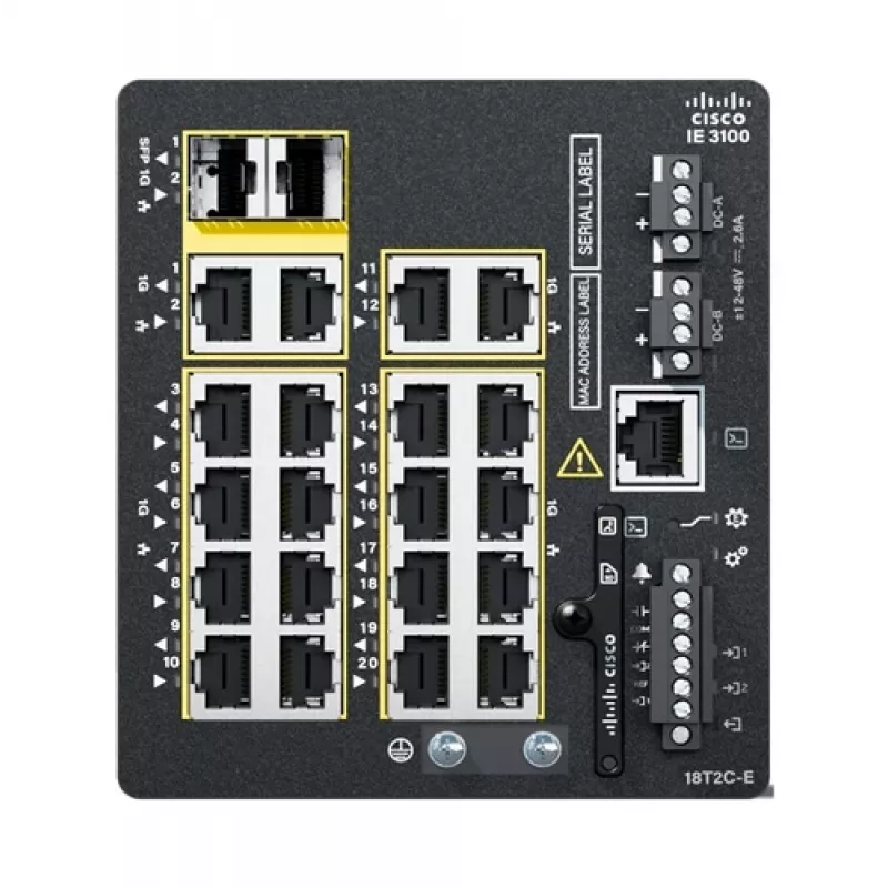 Manažovaný switch Cisco Catalyst IE3100 L2/L3 18 portov Gigabit Ethernet