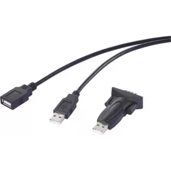 Renkforce USB 2.0 sériový adaptér [1x - 1x RS232 konektor samec] (RF-6801264)