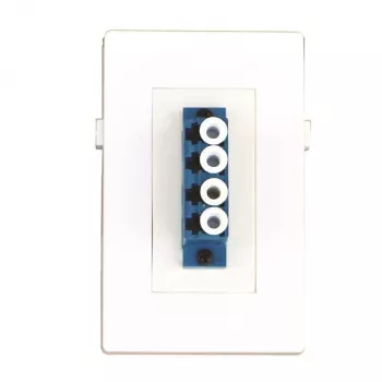 LC 4x modul, F/F, biely