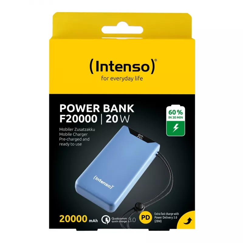 Intenso 7332055 powerbank lítium-polymérová (LiPo) 20000 mAh modrá