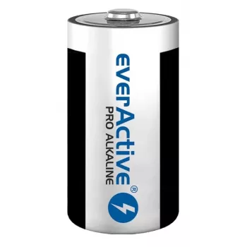 Alkalické batérie everActive Pro LR14 C 1,5 V 8000 mAh — 2 ks