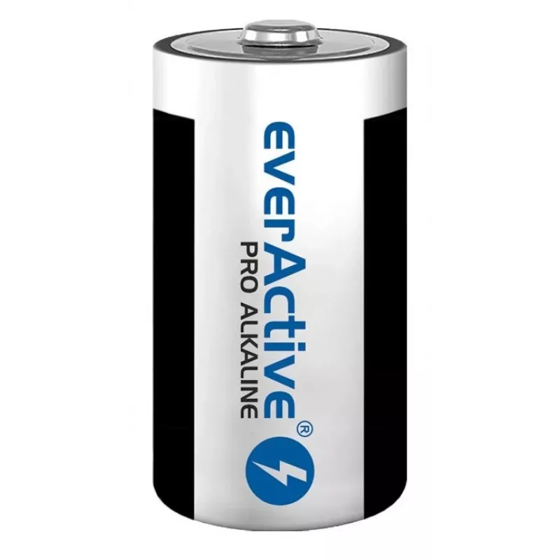 Alkalické batérie everActive Pro LR14 C 1,5 V 8000 mAh — 2 ks