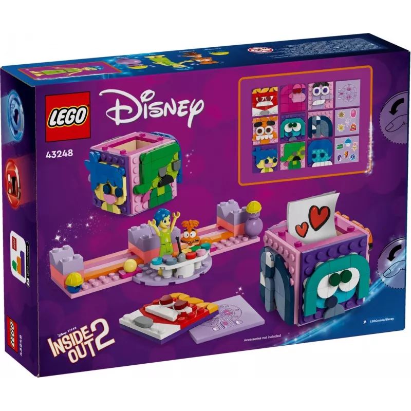 Stavebná hračka LEGO Disney Pixar V hlave 2 kocky pocitov set 43248