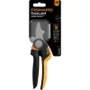 Fiskars X-Series P941 záhradné nožnice nákovové čierna, oranžová