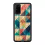 Ochranné puzdro iKins pre Samsung Galaxy S20 — Mosaic čierne