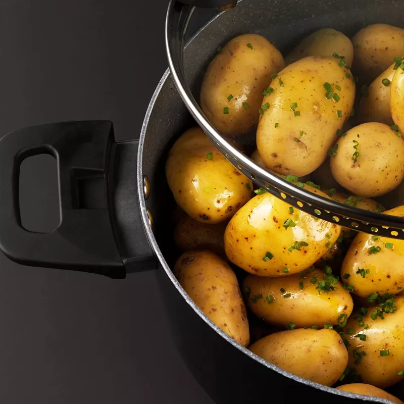 Sada hrncov Russell Hobbs RH01840EU7 – 4-dielna stohovateľná, metalická mramorovaná