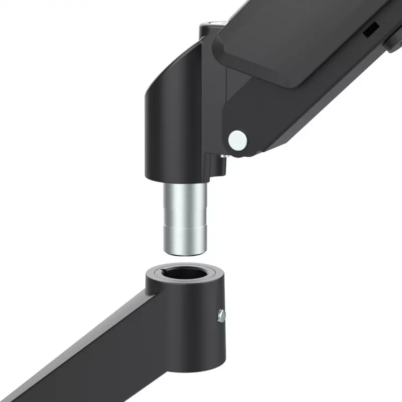 Maclean 2 držiak monitora, plynová pružina, 17-32, 2-10 kg, čierny, MC-134