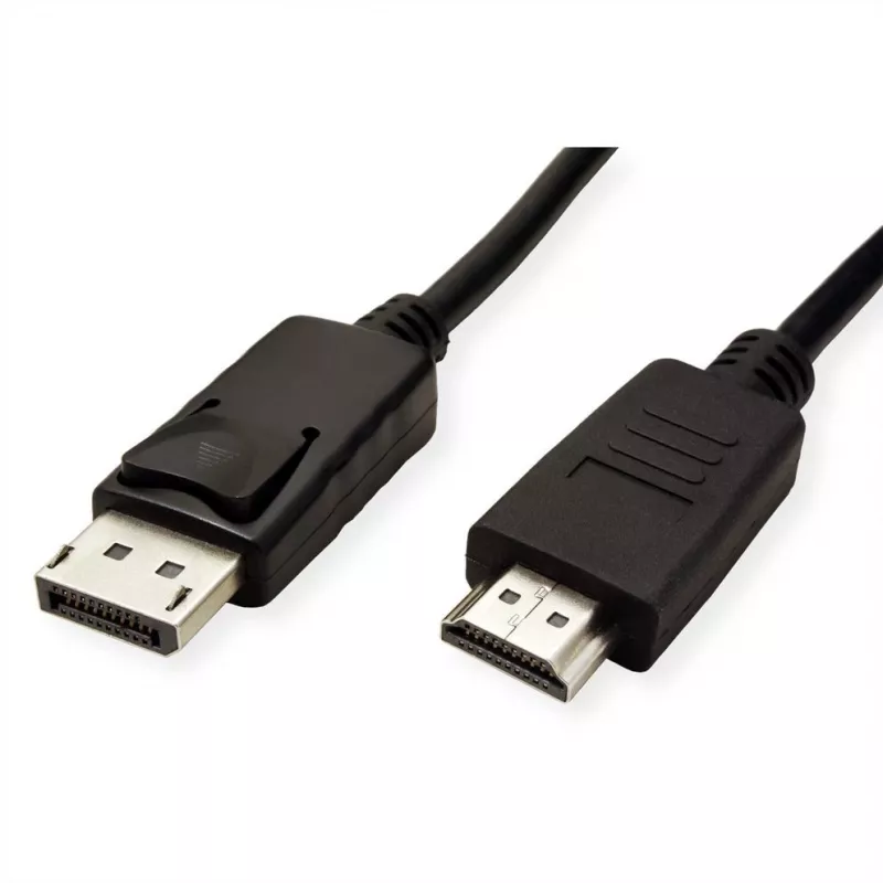 Kábel ROLINE 11445780 1 m DisplayPort na HDMI čierny