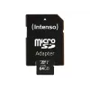 Intenso Performance - pamäťová karta (microSDXC s SD adaptérom) - 64GB - UHS-I U1 / Class10 - microSDXC UHS-I (3424490)