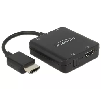Audio konvertor DeLOCK 62784 čierna