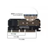 Rozširujúca karta, adaptér M.2 NVMe M-Key PCI-E Savio AK-41