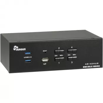 Inter-Tech IPC KVM prepínač AS-42HUS (88887412)