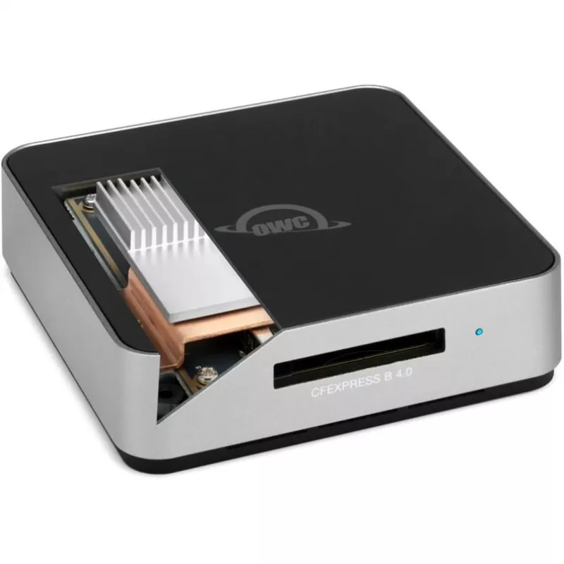 OWC OWCTCCFXB4RDR čítačka kariet – USB 3.2 Gen 2 Type-C, CFexpress/SD/SDXC, čierna, 8256 Mbit/s