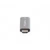 Videokábel adaptér Lanberg AD-HD-DP-01 HDMI Type-A DisplayPort strieborný