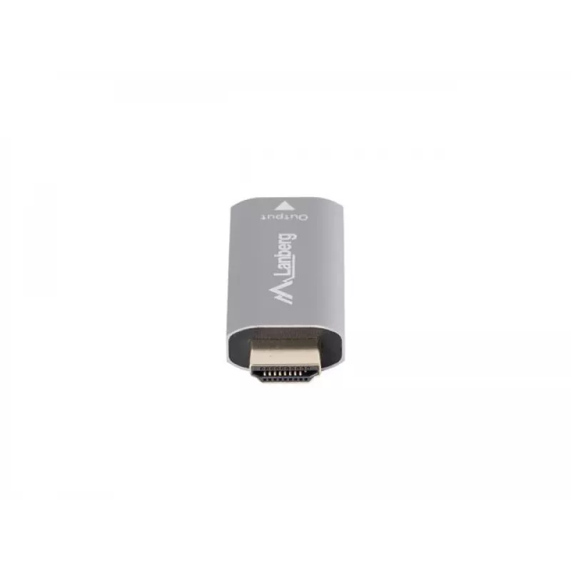 Videokábel adaptér Lanberg AD-HD-DP-01 HDMI Type-A DisplayPort strieborný