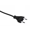 Savio CL-100 napájací kábel čierny 1,8 m IEC typ E (3,4 mm, 3,1 mm) IEC C7