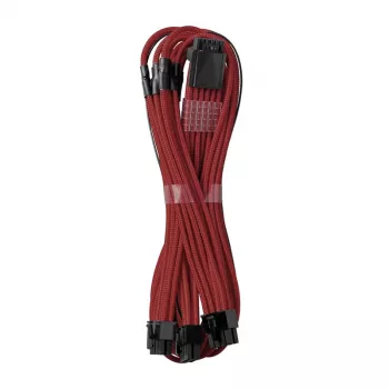 CableMod C-Series PRO ModMesh 12VHPWR na 3x PCI-e kábel pre Corsair - 60 cm, tmavočervená
