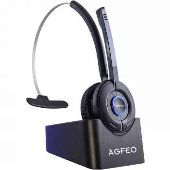 AGFEO DECT Headset IP - headset - On-Ear - DECT - bezdrôtový (6101543)