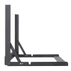 Rackmount Open-Frame 6HE 19 palcov SILVERSTONE SST-RK06U-OF desktop rack strieborný
