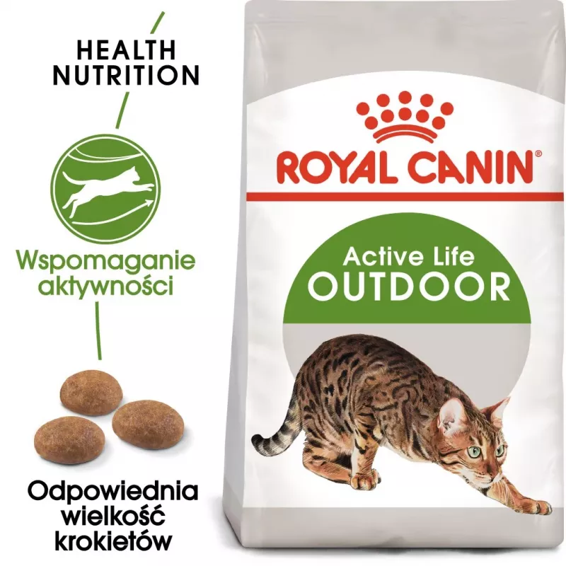 Royal Canin Outdoor suché krmivo pre mačky 2 kg