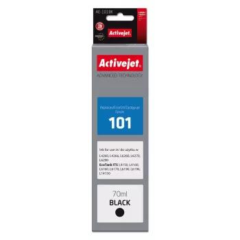 Activejet AE-101BK atrament (náhrada za Epson 101; Supreme; 70 ml; čierny)