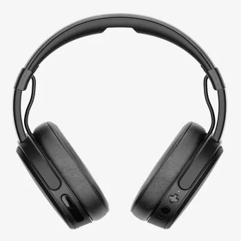 Headset Skullcandy Crusher Wireless — čierny, binaurálny, okolo uší, Bluetooth & 3,5 mm, skladací, 40 h batéria