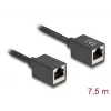 Sieťový kábel DeLOCK 90334 RJ-45 Cat6a 7,5 m čierny