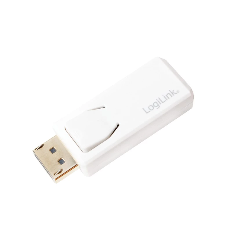 Kábelový prepínač pohlavia LogiLink CV0100 DisplayPort na HDMI biely