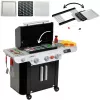 Weber gril Genesis z dreva (MDF), hračkárska kuchynka čierna/sivá