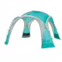 Event Dome Shelter XL, 4,5 x 4,5m, pavilón svetlomodrá/sivá