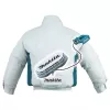 Makita | akumulátorová vetracia bunda, biela, L