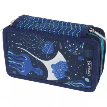 Herlitz TriCase Deep Ocean 31 ks modrá polyester 190x70x115 mm