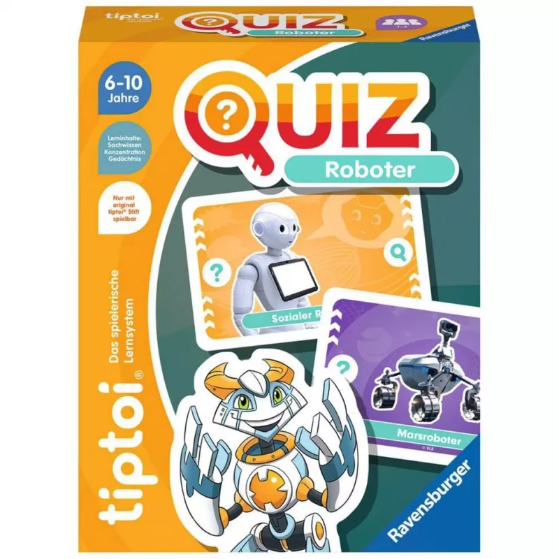 tiptoi Quiz Roboter, kvízová hra