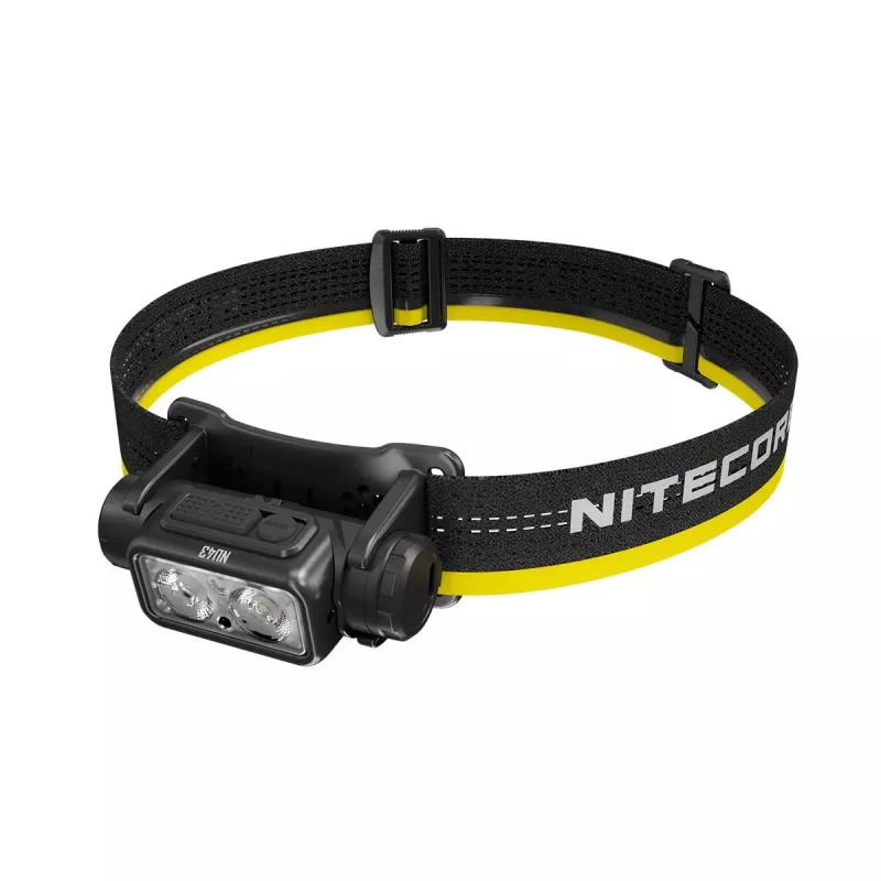 Čelová lampa Nitecore NU43 1400 lúmenov kompaktná ľahká