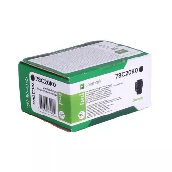 Lexmark 78C20K0 tonerkartuša 1 ks originálna čierna