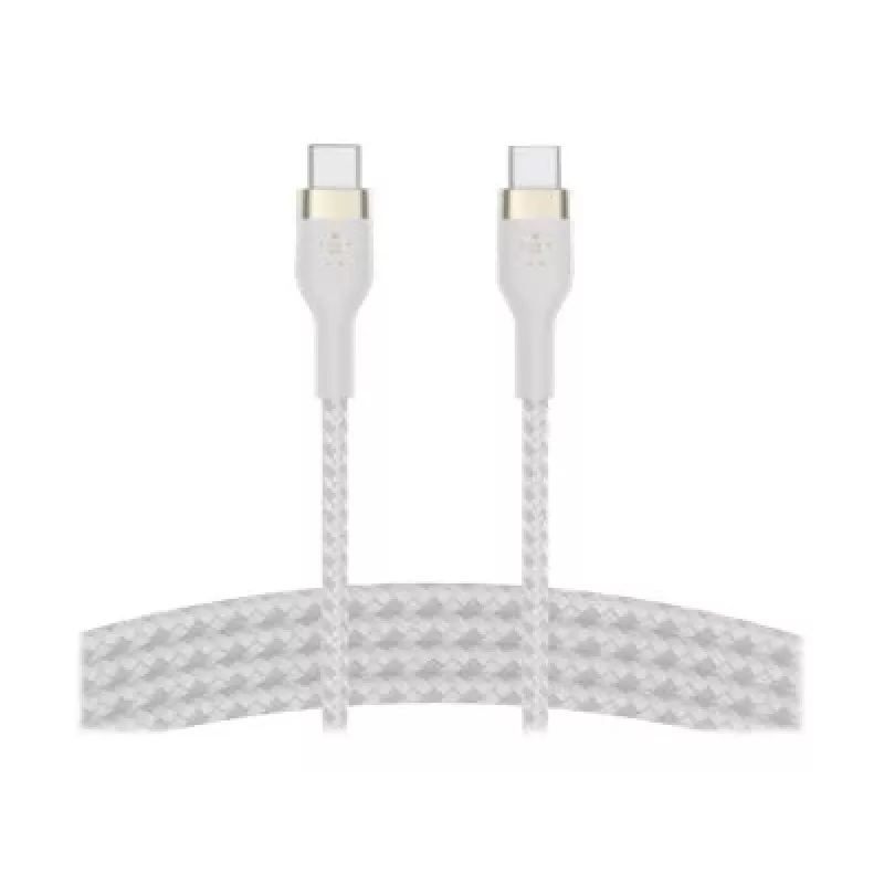 Belkin BOOSTCHARGE PRO Flex USB kábel 1 m USB 2.0 USB C biely (CAB011BT1MWH)