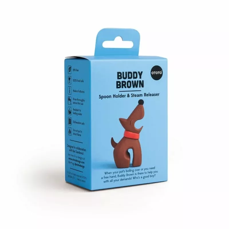 Ototo Buddy držiak na varechu a odvetrávač pary, pieskovo béžový