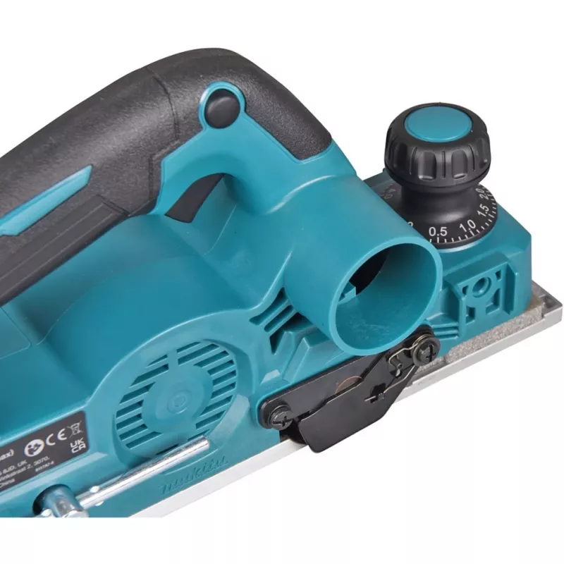 Akumulátorový hoblík KP001GZ, 40 V, elektrický hoblík modrý/čierny, bez batérie a nabíjačky