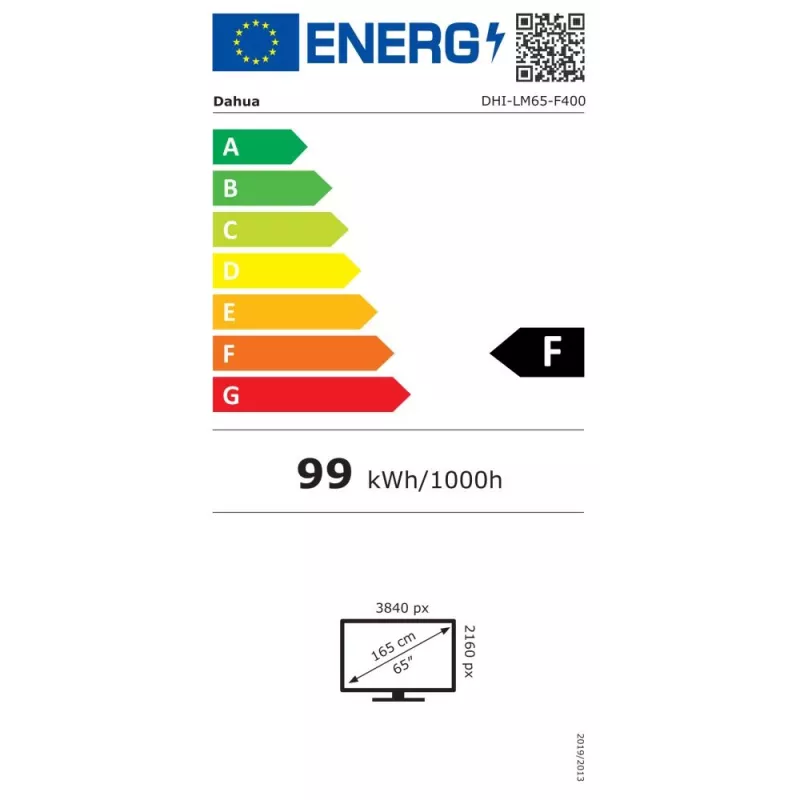 Dahua Technology DHI-LM65-F400 signage displej 165,1 cm (65