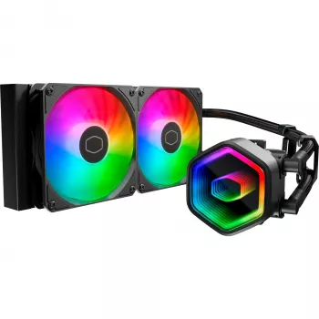 Cooler Master MasterLiquid 240 Core II sada kvapalinového chladenia procesora 4,72 (12 cm) čierna