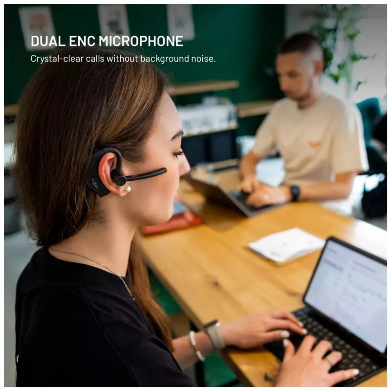 FIXED Talk Pro Bluetooth headset, čierny