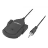 Pripínací mikrofón NATEC NMI-1352, káblový 3,5 mm, citlivosť -58 dB, 50–16000 Hz, 1,8 m kábel, 20 g