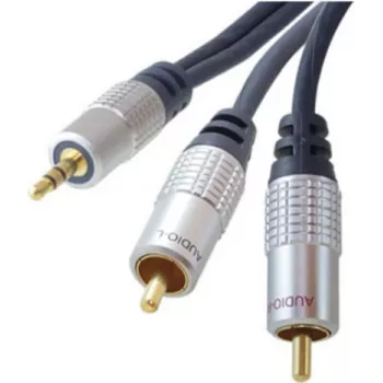 Audio kábel 3,5 mm na 2 x cinch ShiverPeaks SP-PROFESSIONAL 5 m