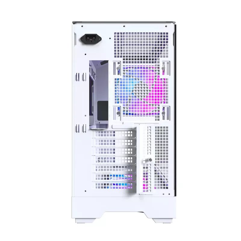 PC skriňa Montech KING 45 PRO (W) — biela Midi-Tower pre Micro-ATX / Mini-ITX