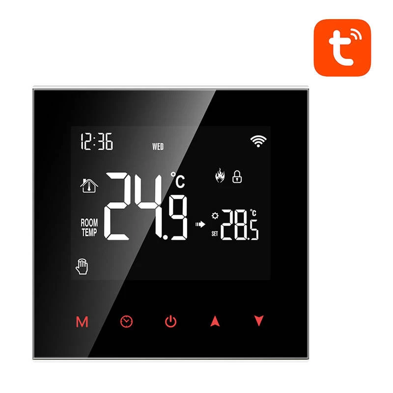 Smart termostat Avatto ZWT100 Zigbee 3A Tuya – ovládanie termostatu s konektivitou Zigbee, výstup 3A